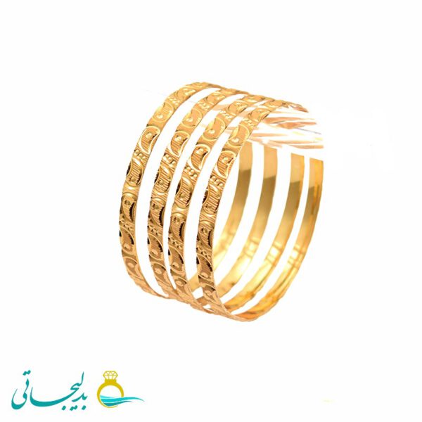النگو طلایی زنانه- کد 6363